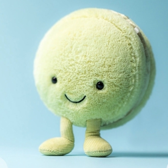 Jellycat Other - Adorable Plush Macaron Toy - Yellow